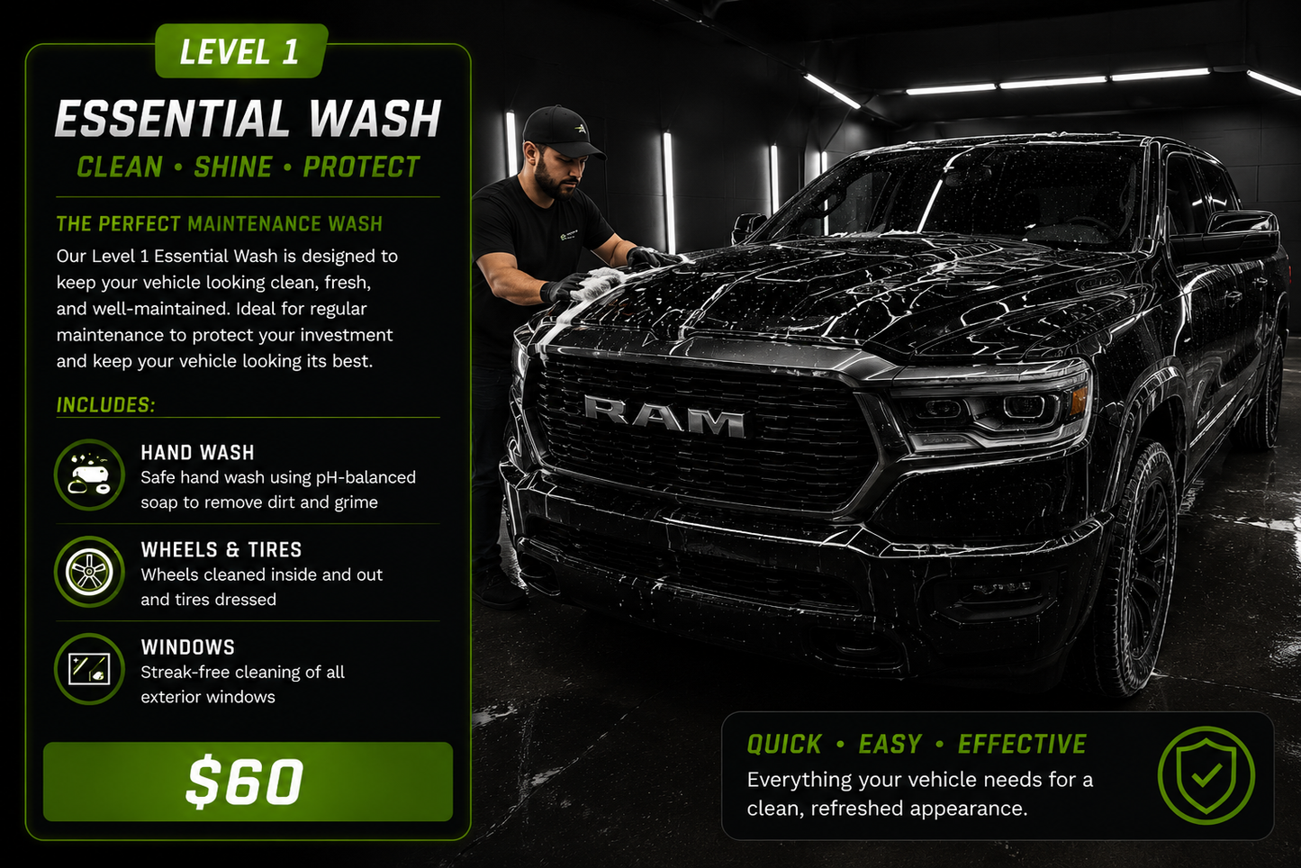 Level 1 Exterior Detail – Essential Wash