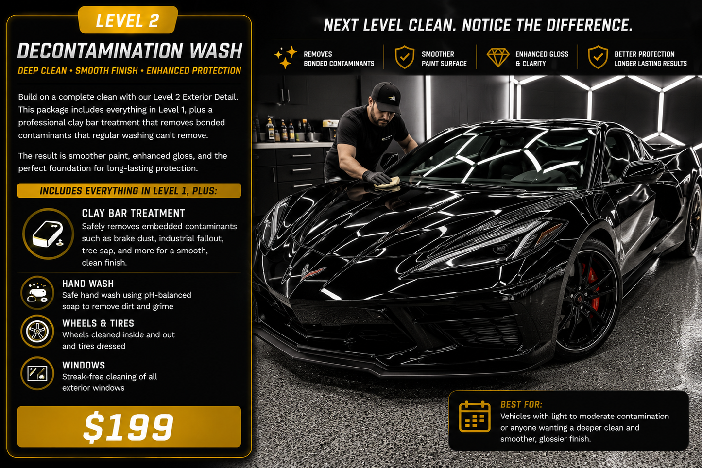 Level 2 Exterior Detail – Decontamination Wash
