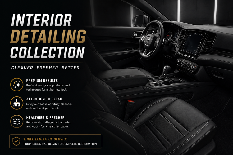 Interior Detailing Packages
