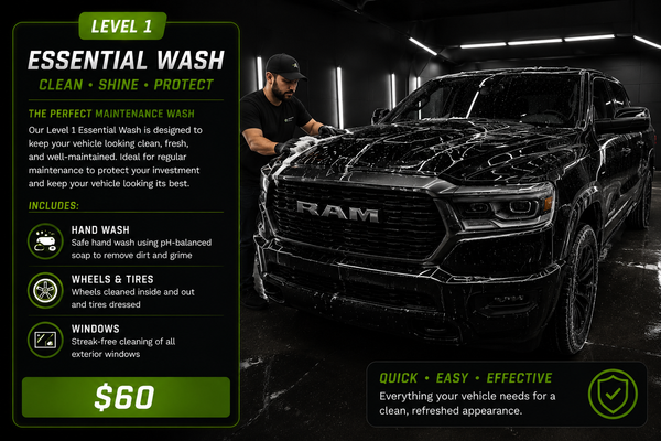 Level 1 Exterior Detail – Essential Wash